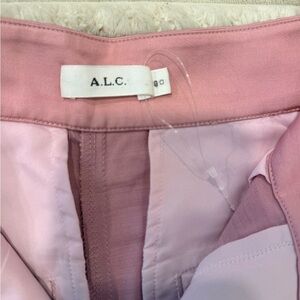 A.L.C. Dusty Pink leather pants